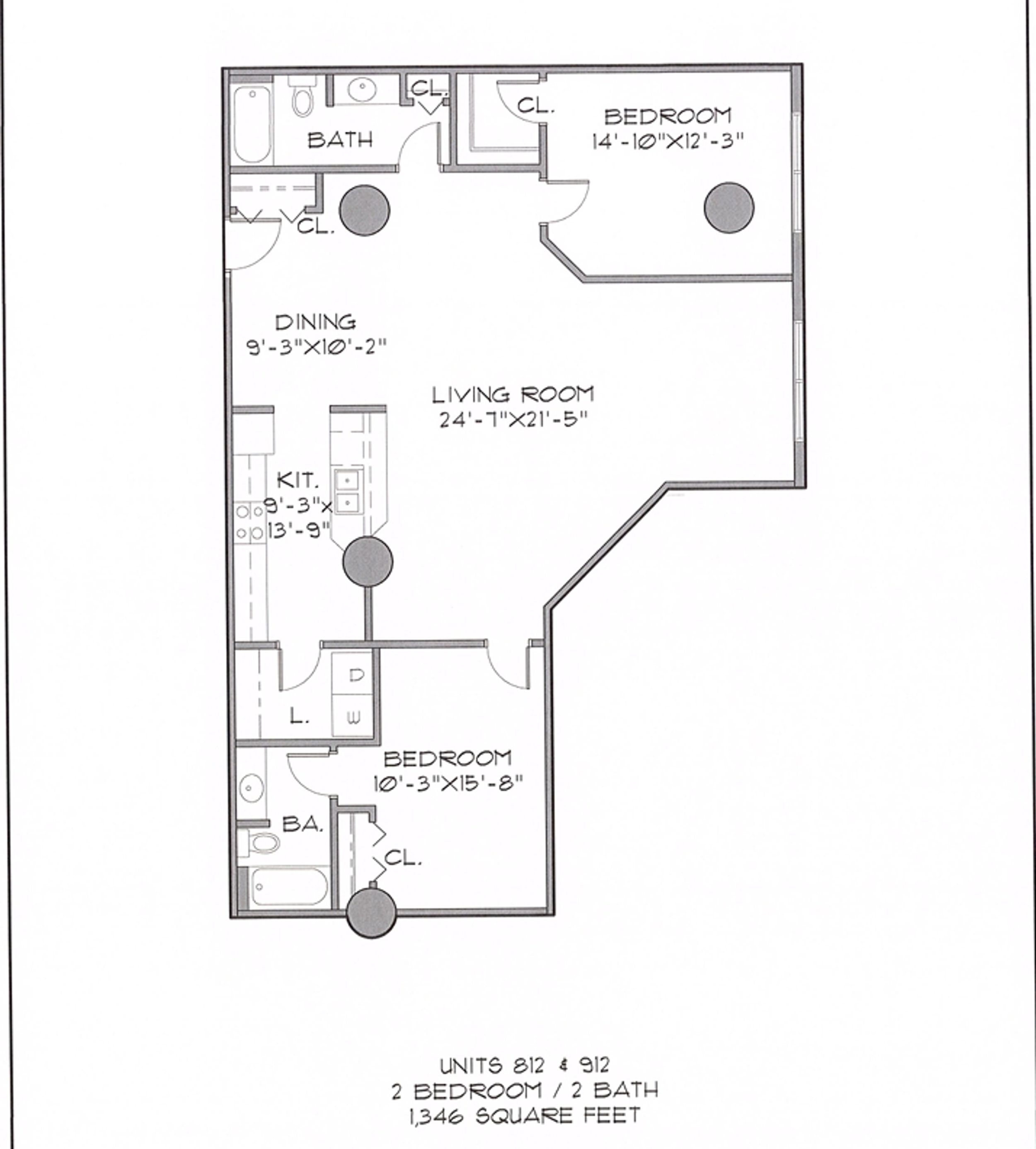 2x2 Bullseye floorplan image